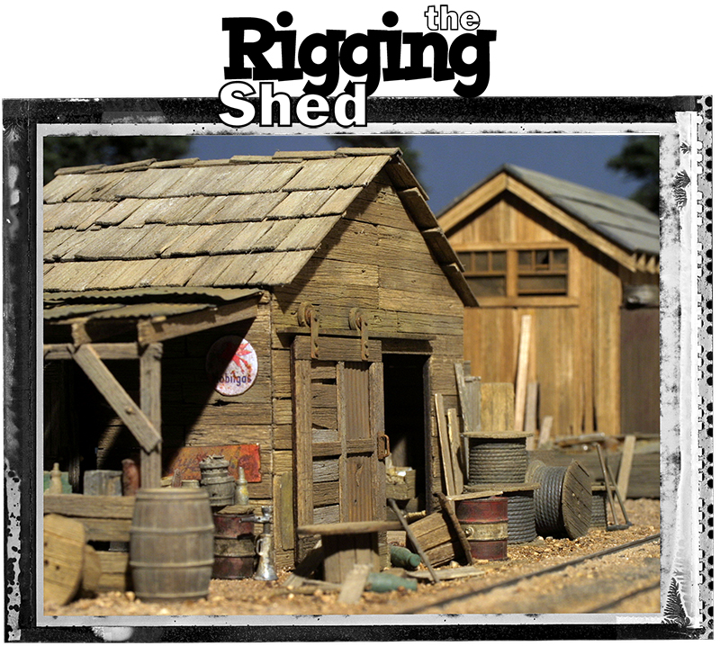 SierraWest Scale Models O Scale Rigging Shed